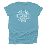 Charlotte Classic Vintage T-shirt by North-South Brands.