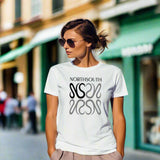NorthSouth's Monaco Collection Women's NS Anagram T-shirt. Available in Slim Fit or Unisex