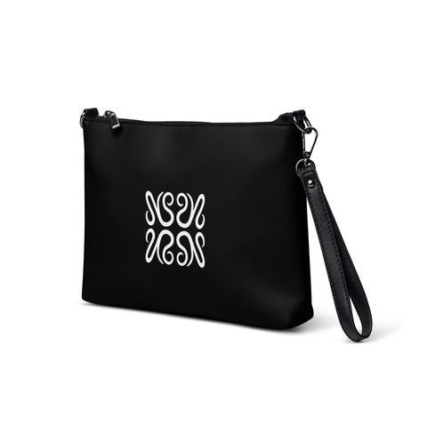 NorthSouth's Anagram Crossbody Black Bag