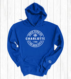 The Carolina Vintage Hoodie Charlotte - Royal