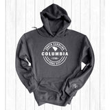 The Carolina Vintage Hoodie Columbia - Dark Heather Grey
