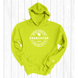 The Carolina Vintage Hoodie Charleston - Safety Green