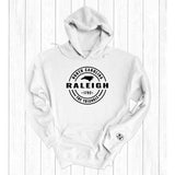 The Carolina Vintage Hoodie Raleigh - White