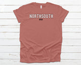 NorthSouth Outlined Heather T-shirt - Heather Mauve