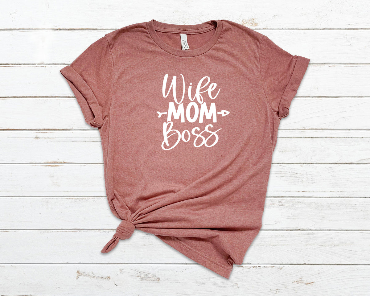 Wife-Mom-Boss T-shirt