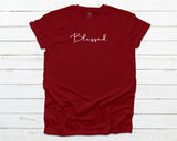 Blessed T-shirt - Cardinal