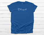 Blessed T-shirt - Royal