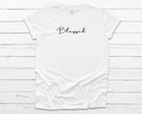 Blessed T-shirt - White