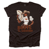 Cowgirl Boots on the Ground