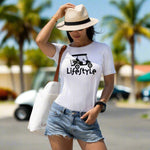 Golf Cart Lifestyle T-shirt - White