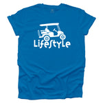 Golf Cart Lifestyle T-shirt - Deep Teal