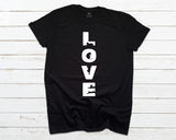 Cat Love T-shirt - Black