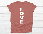 Cat Love T-shirt - Heather Mauve