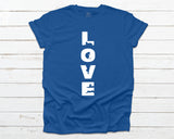 Cat Love T-shirt - Royal