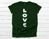 Doggie Love T-shirt - Forest