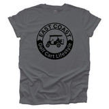 East Coast Golf Cart Lifestyle design on a Storm T-shirt