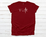 Faith T-shirt - Cardinal
