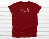 Faith T-shirt - Cardinal