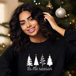 Tis The Season - Black Sweatshirt - Women