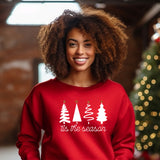 Tis The Season - Red Sweatshirt - Women