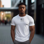 NorthSouth's Monaco Collection Men's Mid-Chest NS Anagram Black T-shirt