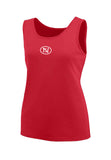 North-South Ladies Moisture Wicking Tank Top Red