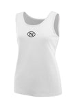 North-South Ladies Moisture Wicking Tank Top White