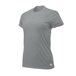 NorthSouth Lady Islander Short Sleeve UPF 50+ T-shirt. Color: Medium Gray