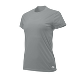 NorthSouth Lady Islander Short Sleeve UPF 50+ T-shirt. Color: Medium Gray