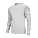 Cayman Extreme Performance UPF 50+ Sun Protection Tee for Outdoor/Indoor Activities. Color: Aluminum
