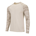 Cayman Extreme Performance UPF 50+ Sun Protection Tee for Outdoor/Indoor Activities. Color: Sand