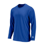 Long Sleeve Extreme Performance UPF 50+ Sun Protection Tee for Outdoor/Indoor Activities. Color: Royal