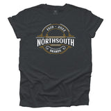 NorthSouth Brand Apparel Logo T-shirt - Heather Dark Grey