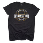 NorthSouth Brand Apparel Logo T-shirt - Heather Black