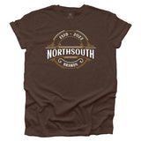 NorthSouth Brand Apparel Logo T-shirt - Heather Brown