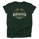 NorthSouth Brand Apparel Logo T-shirt - Heather Forest Green