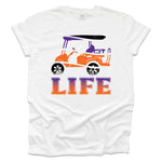 Retro Golf Cart Life T-shirt - Clemson