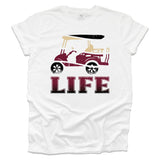 Retro Golf Cart Life T-shirt - Florida State