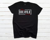 Stay Humble Hustle Hard T-shirt - Black, Red and White