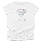 Super Teacher Hologram T-shirt - White