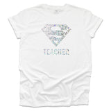 Super Teacher Hologram T-shirt - White