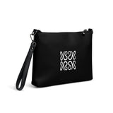 NorthSouth's Anagram Crossbody Black Bag
