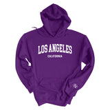 Customize Your Own Hoodie - Purple - Los Angeles, California