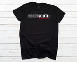 NorthSouth Open Brand T-shirt - Black/White/Red