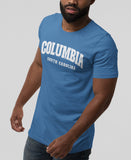 Personalized Rep Your City Tee Columbia Blue